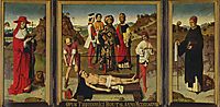 Martyrdom of Saint Erasmus, 1458, bouts