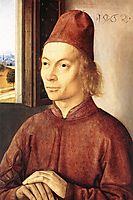 Portrait of a Man, 1462, bouts