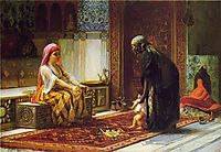 Mother and Child, The First Steps, 1878, bridgman