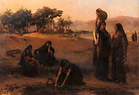 Women Drawing Water From The Nile, bridgman