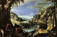Landscape with Mercury and Argus, 1606, bril