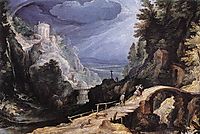 Mountain Scene, 1599, bril