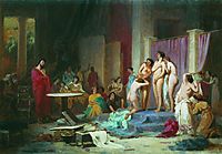 Apelles chooses nudes, bronnikov