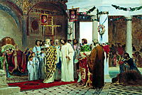 Baptism of Prince Vladimir, 1883, bronnikov
