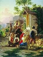 In the chapel, 1858, bronnikov
