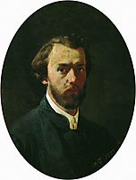 Self-portrait, 1859, bronnikov