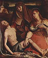 The Dead Christ with the Virgin and St. Mary Magdalene, 1530, bronzino
