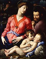 The Panciatichi Holy Family, 1540, bronzino