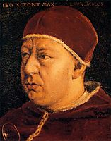 Pope Leo X, c.1560, bronzino