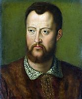 Portrait of Cosimo I de- Medici, bronzino