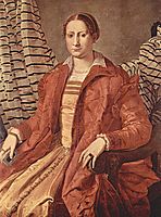 Portrait of Eleonora da Toledo , c.1555, bronzino
