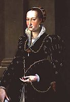 Portrait of Laudomia de- Medici, bronzino