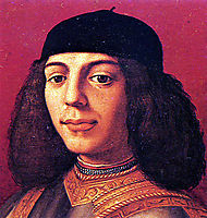 Portrait of Piero di Lorenzo de Medici , bronzino