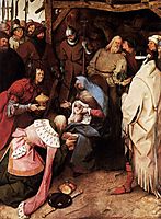 The Adoration of the Magi, 1564, bruegel