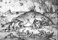 The big fish eat little, 1556, bruegel