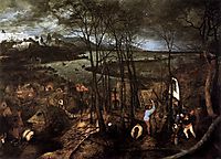 Dark day, February, 1565, bruegel