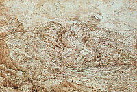 Landscape of the Alps, bruegel