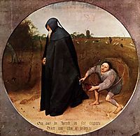 The Misanthrope, 1568, bruegel