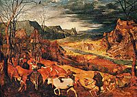 The Return of the Herd (Autumn), 1565, bruegel