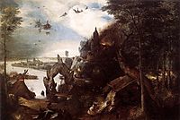 The Temptation of Saint Anthony, 1557, bruegel