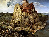 The Tower of Babel, 1563, bruegel