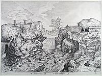 View of Tivoli, 1556, bruegel
