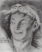 The head of Bacchus, 1811, bryullov