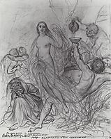 Innocence, leaving the Earth, 1839, bryullov