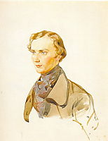 Ivan  Riboper, 1840, bryullov