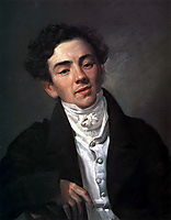 Portrait of the Actor A. N. Ramazanov, 1821, bryullov