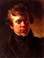 Portrait of the architect A. Gornostaev, 1828, bryullov