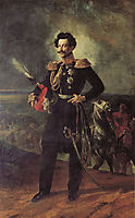 Portrait of Count V. A. Perovsky, 1837, bryullov