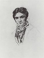 Portrait of F.A. Bruni, 1828, bryullov