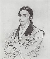 Portrait of F. D. Gverazzi, 1830, bryullov