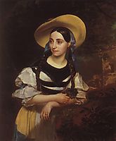 Portrait of the Italian Singer Fanny Persiani-Tacinardi, 1834, bryullov
