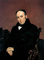 Portrait of V. A. Zhukovsky, 1837, bryullov