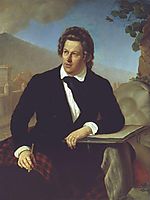Portrait of Zavyalov Fedor, 1844, bryullov