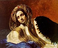 A Turkish Girl, 1838, bryullov
