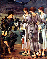 The Arming of Perseus, 1885, burnejones