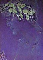Girl-s Head, 1897, burnejones