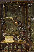 The Merciful Knight, 1863, burnejones
