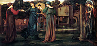 The Mill, 1882, burnejones