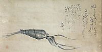 Chimaki by Matsumura Goshun (painting) and Yosa Buson (calligraphy), buson