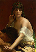 Samson and Delilah, 1878, cabanel