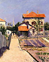 The Artist-s House at Yerres, c.1882, caillebotte