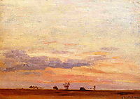 The Briard Plain, c.1878, caillebotte