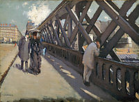The Bridge of Europe, 1876, caillebotte