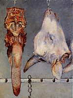 Calf, Head and Ox Tongue, c.1882, caillebotte