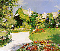 Farmer-s House in Trouville, 1882, caillebotte