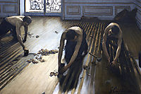 The floor scrapers, 1875, caillebotte